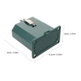 thumbnail image 2 of CRAFTHROU Caja Porta Baterías Para Calentador De Agua Gas Con Protección Impermeable Color Verde, 2 of 7