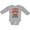 AC-Heather Grey, variant on Inktastic Thanksgiving I'm Thankful Because I'm Gonna Be a Big Sister Girls Long Sleeve Baby Bodysuit
