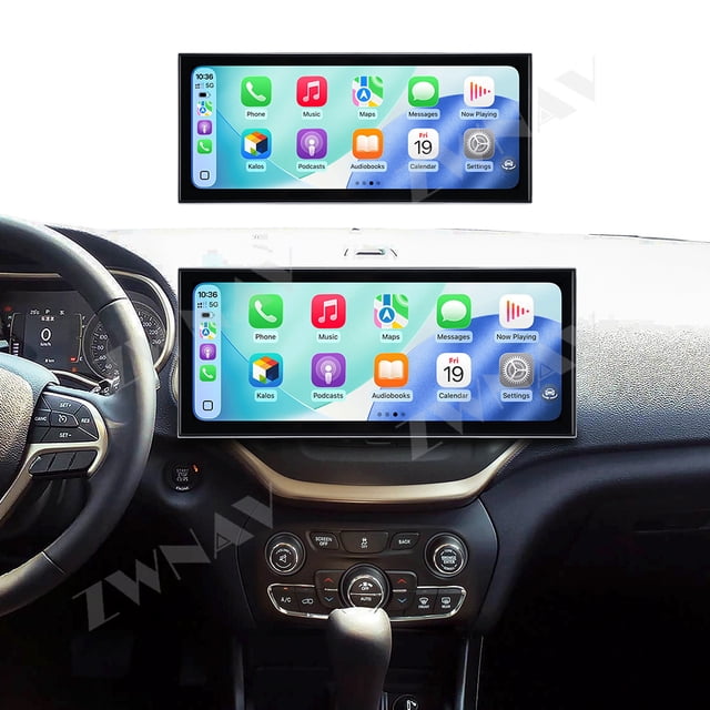 ZWNAV 15.8 inch Android 15 Car Radio For Jeep Cherokee 2016-2021 HD Multimedia Video Player Navigation GPS DVD 4G DSP Stereo Bluetooth
