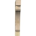 thumbnail image 2 of Ekena Millwork 6"W x 32"D x 44"H Legacy Block Rough Sawn Bracket, Douglas Fir, 2 of 4