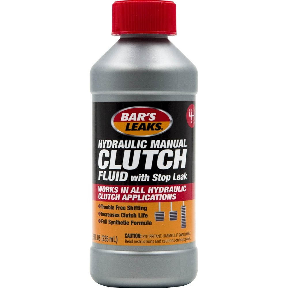 Bar's Leaks Clutch Fluid with Stop Leak 8 oz