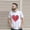 White, variant on EQWLJWE Love Heart Graphic Shirts for Men Valentine's Day T Shirt Teen Girls Cute Lover Gift Tee Top