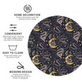 thumbnail image 3 of Fuzoiu Snake Sleep Print Leather Coasters Set,Drink Coasters Set of 4,for Tabletop Protection, Durable PVC Coasters,Home Décor and Housewarming Gift-Round Shape, 3 of 6