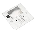 thumbnail image 3 of Placa de aguja de coser ABS Q235, repuesto de placa de aguja duradera de posición precisa de acero para Singer 4411 4423 4432 4452 44S, 3 of 5