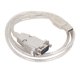 thumbnail image 2 of Adaptador en Serie USB, Cable de Adaptador Serial de 3.3 Pies A DB9 Macho A Masino Para Escendere de CódiGos de Barras, 2 of 7