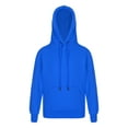 thumbnail image 4 of Sxiwei Girls Boys Sports Fleece Hoodies Sweatshirt Casual Long Sleeve Drawstring Hooded Pullover Tops Royal Blue 110, 4 of 8
