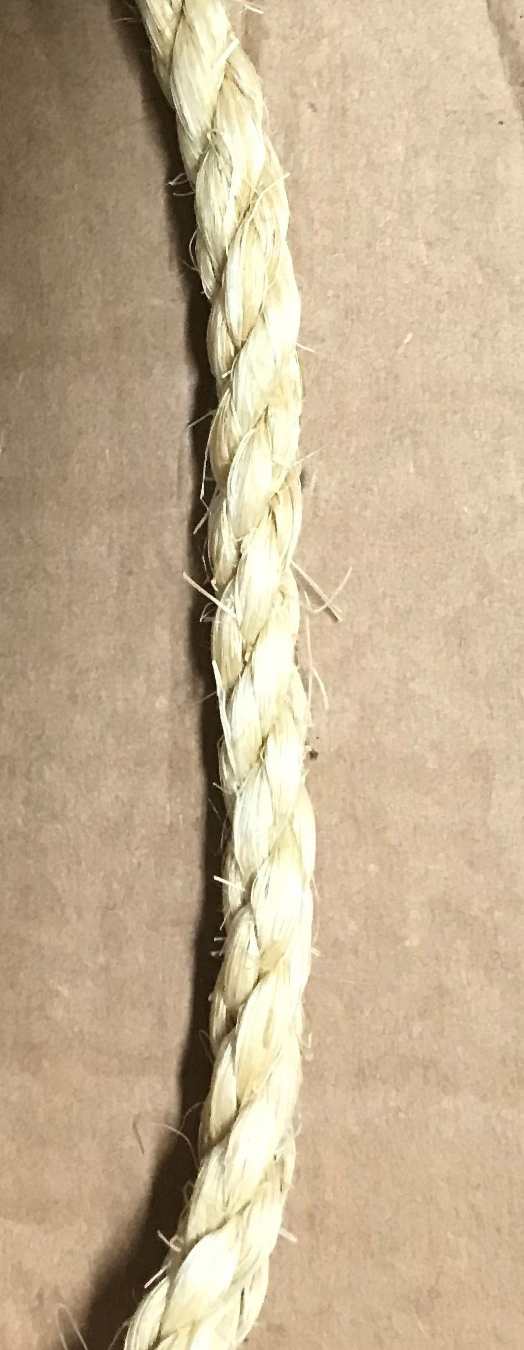 3/8" x 100' Natural Sisal Rope Cat Scratching Post Claw Control Toy Crafts