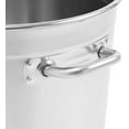thumbnail image 4 of 50 Quart Stainless Steel Pot with Lid, Heavy Duty Large Stock Pot, Soup Pot, Commercial Cooking Pot Induction Gas Electric Ceramic Glass Halogen Stoves Compatible for Kitchen Restaurant, 4 of 5