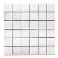 thumbnail image 7 of The Tile Life Amsterdam 2" x 2" Perla Matte Porcelain Mosaic Floor and Wall Tile Case of 4, 7 of 7