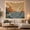 Coastal Sun, variant on Ocean Waves Sunset with Sunrise Pale Horizon Thick, Mystical Fantasy for Space Lovers, Galaxy Room Decor, Housewarming Gift, Tapestry Wall Hanging for Bedroom and Dorm