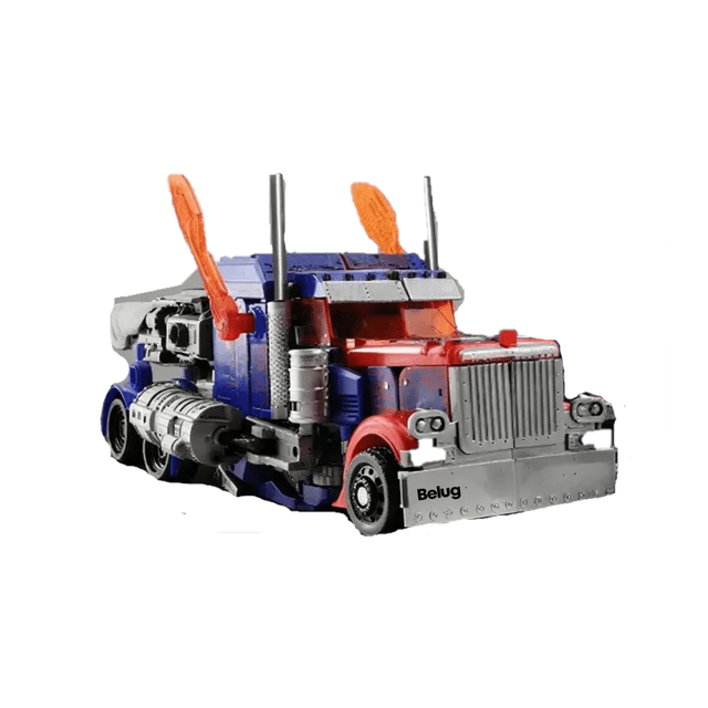 Juguete Para Niños Con Coche Robot Transformador De Aleación Belug Azul