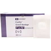 Curity Sterile Gauze Stretch Bandages 1" x 75" - Box of 12