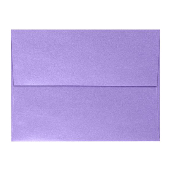 LUXPaper A7 Invitation Envelopes, 5 1/4 x 7 1/4, Amethyst Metallic, 250/Pack