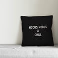 thumbnail image 3 of Creative Products Hocus Pocus & Chill 16x16 Spun Poly Pillow, 3 of 3