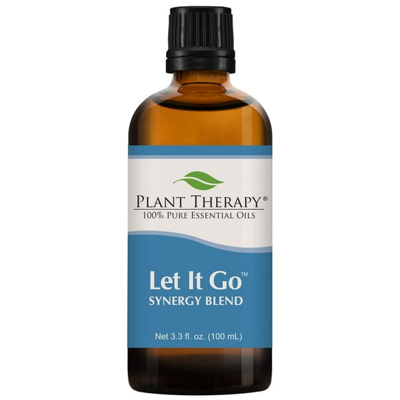 Plant Therapy Essential Oil | Let It Go Stress & Calming Relief Blend | 100% Pure, Undiluted | 100 mL (3.3 oz)