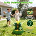thumbnail image 7 of CYFW 2-In-1 Dinosaur Water Sprinkler&Baseball Toy for Kids-360 Degree Spray&Batting Game with 4 Balls,Summer Outdoor Backyard Gift for Toddlers Boys Girls, 7 of 7