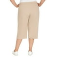 thumbnail image 2 of Alfred Dunner Womens Plus-Size Allure Clam Digger Capri, 2 of 5