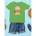 thumbnail image 3 of Pug With Balloons T-Shirt Juniors -Image by Shutterstock,  x-Small, 3 of 4