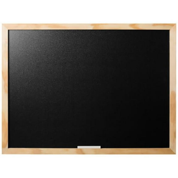 MasterVision Pine Wood Frame Chalkboard - 18" x 24"