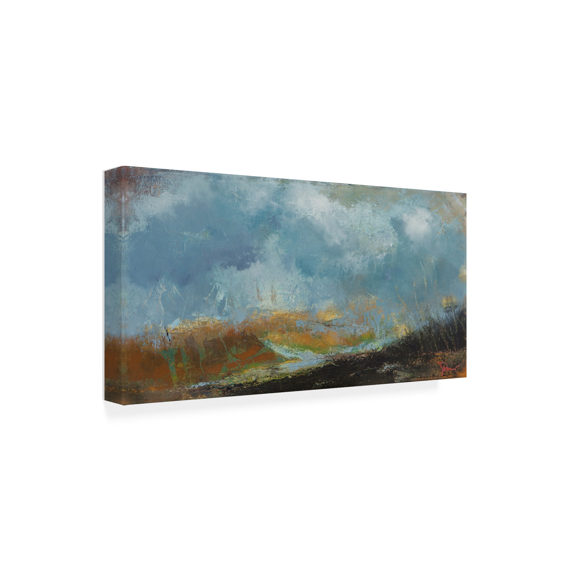 Trademark Fine Art 'Spires' Canvas Art by Patrick Denni