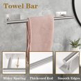 thumbnail image 3 of Juego de accesorios de baño Vanloory de acero inoxidable, 5 piezas, 3 of 8