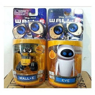 Disney Pixar Wall-E & Eve Action Figures Set with High