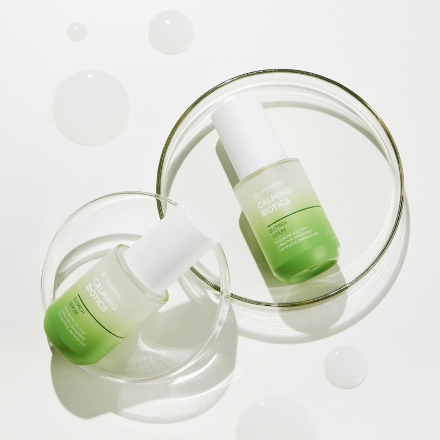 Leaders Calming Biotics Blemish Serum - Facial Serum for Acne-Prone, Sensitive, Irritated Skin - Supports, Calms, & Soothes Skin