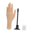 thumbnail image 4 of BELOVING Practice Hand Soft Nail Training Model Fake Hand for Beginners Left Hand, 4 of 8