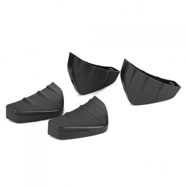 Difusor trasero, 4 piezas, parachoques trasero de coche, alerón trasero, alerón trasero multifuncional