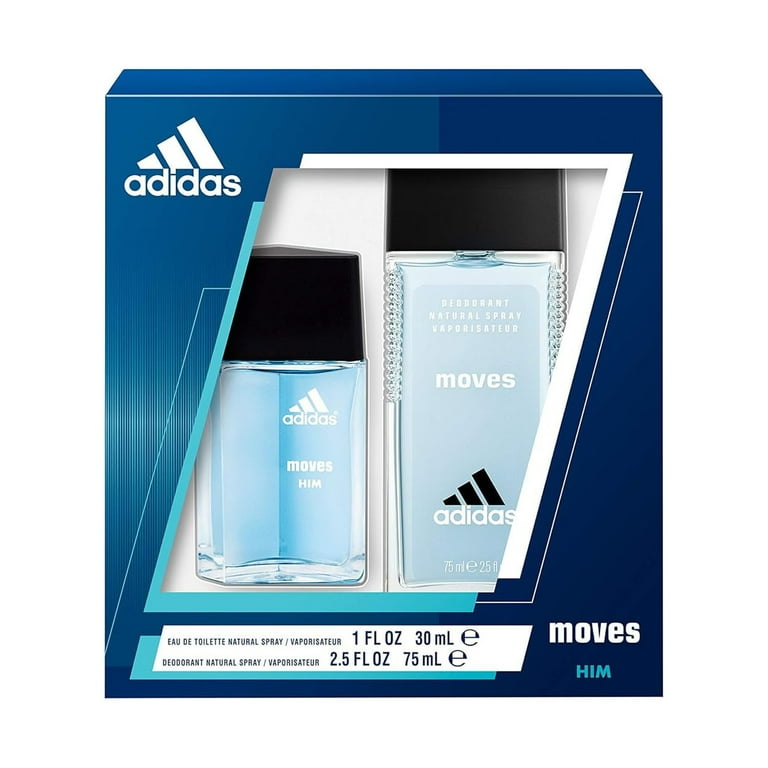 adidas Moves Men's 2 Piece Fragrance Gift Set - Walmart.com