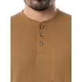 thumbnail image 5 of Wrangler Workwear Men's Short Sleeve Pocket Henley T-Shirt, Sizes S-5XL, 5 of 7