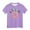 Light Purple, variant on WOYY Little Girls Birthday Tshirt Doughnut Letter Print Short Sleeve T Shirt, Sizes 3-13