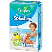 Pampers Splashers Size m, Disposable Swim Pants, 11 Ct Pack