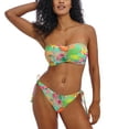 thumbnail image 5 of Freya Isla Margarita Tie Side High Leg Bikini Brief (206585),XL,Jade, 5 of 6