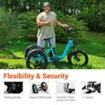 thumbnail image 2 of ADDMOTOR Citytan Folding Electric Trike for Adults, 65 Miles, 48V 13.5Ah Battery, 20 Mph, 500W Rear-Drive Motor E-Tricycle with Suspension, Differential, Parking Brake System, 20x3.0 Fat Tire, 2 of 10