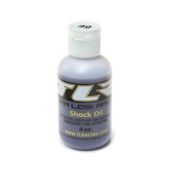 Team Losi Racing SILICONE SHOCK OIL 40WT 516CST 4OZ TLR74025 Electric Car/Truck Option Parts
