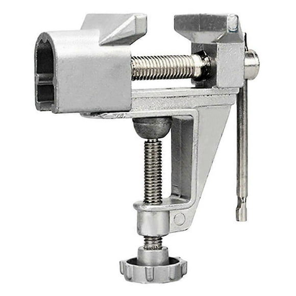 Mini Table Bench Vise Work Clamp Swivel Hobby Woodworking Carving DIY Jewelries Workbench Craft Mould Fixed Repair Tool