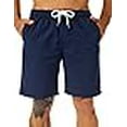 thumbnail image 3 of Kailua Surf Mens Swim Trunks Long Quick Dry Mens Boardshorts 9 Inches Inseam Mens Bathing Suits With Mesh Lining Navy Blue, 3 of 4