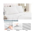 thumbnail image 3 of Juego de Sabanas matrimoniales Bluelander de 4 piezas Bluelander CBHH-0165, 3 of 4