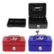 thumbnail image 5 of Caja de almacenamiento con cerradura de metal, contenedor de seguridad para Azul, 5 of 9