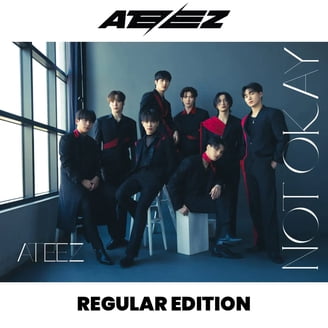 Ateez - Not Okay - incl. Selfie Trading Card - Music & Performance