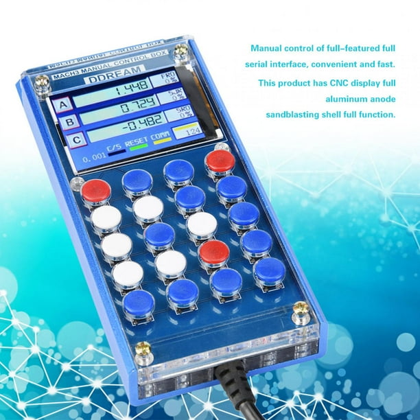 Axis Hand Manual Control,6 Axis Mach3 Digital Mach Hand Manual Control ...