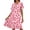 #13, variant on Jamicy Cute Dresses for Women Zipper Robes Short Sleevele Bathrobes Lightweight Knee Length Housecoat with Pockets Nightgown Soft Pajama Dress