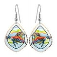thumbnail image 2 of FRONT LINE JEWELRY Artisan-crafted Horses Jewelry Collection: Cutout Horse Earrings/Horse Art Jewelry/Watercolor Horse Earrings\Horse Gifts (EagleFeather), 2 of 12