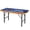 Blue Felt, variant on BravSco 55 Inch Folding Pool Table for Kids, Wood Frame, Green Felt, No Assembly, Complete Set