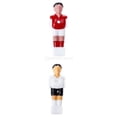 thumbnail image 1 of 2 Piezas de Plástico Duro Duradero Futbolín Hombre de Fútbol Pieza de Repuesto Cola Reemplazos de futbolín de fútbol, 1 of 5