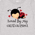 thumbnail image 4 of Inktastic Loved by My Great Grandma Girls Baby T-Shirt, 4 of 5