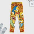 thumbnail image 4 of Simpsons Men's Sleeping Pants Soft Pajama Lounge Pants Casual Sleep Pants 4XL, 4 of 7