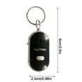 thumbnail image 2 of Latrodar LED Light Torch Remote Sound Control Lost Key Finder Keychain For Key Locator Safety Guaranteed Black 3.2x2 Inch Home Decor, 2 of 5