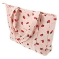 thumbnail image 1 of OULII Satchel Bags Women 1Pack Pink Canvas For Carrying Books And Daily Use, 1 of 8